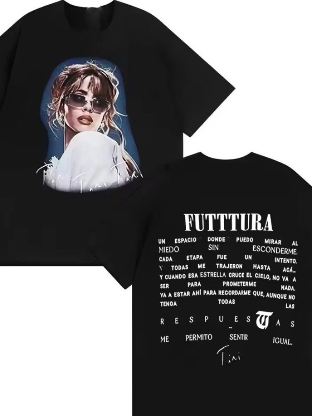 Tini Stoessel Futttura World tour 2026 Unisex T-Shirt